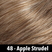 51F44 • WHITE RUSSIAN | Light Grey w/ 30% Brown Front - graduating to Dark Brown w/ 65% Grey Nape