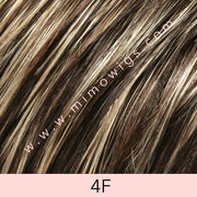 6F27 • CARAMEL RIBBON | Brown w/ Light Red-Gold Blonde Highlights & Tips