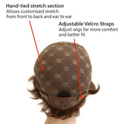 Natalie Petite (527) by WIGPRO: Synthetic Wig | shop name | Medical Hair Loss & Wig Experts.