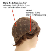 Natalie Petite (527) by WIGPRO: Synthetic Wig | shop name | Medical Hair Loss & Wig Experts.