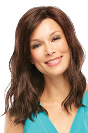 S14-26/88RO • SUNSHINE | Medium brunette roots fading to warm, honey blonde ends - ombré