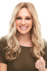 12FS8 • SHADED PRALINE | Light Gold Blonde & Pale Natural Blonde Blend + shaded with Dark Brown