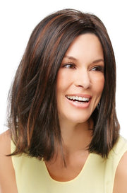 101F48T • MARTINI | Soft White Front, Light Brown with 75% Grey Blend with Soft White Tips