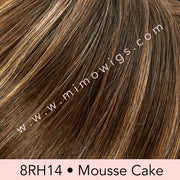 27T613F • TOASTED MARSHMALLOW | Med Red-Gold Blonde & Pale Natural Gold Blonde Blend w/ Pale Tips & Med Red-Gold Blonde Nape