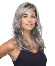 CHOCOLATE SMOKE ••• Dark Brown / Chestnut Brown Blend with Fine Slate Blue Highlights