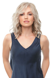 12FS8 • SHADED PRALINE | Light Gold Blonde & Pale Natural Blonde Blend + shaded with Dark Brown