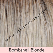 ROOTBEER FLOAT BLONDE • 16/88/103/8 ••• Multidimensional mid blonde dark blonde & light brown with some lt blonde fine highlights shaded with mid brown root