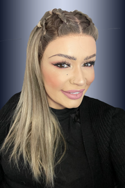 FS17/101s18 • PALM SPRINGS BLONDE | Light Ash Blonde w/ Pure White Natural Bold Highlights & Shaded w/ Dark Natural Ash Blonde