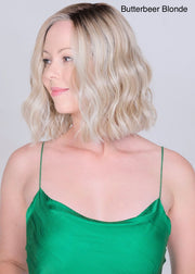 ICED LAVENDER LATTE • 86/20/21R8 ••• natural caramel medium brown roots and seamless blend of lavender pastels lilac & ice