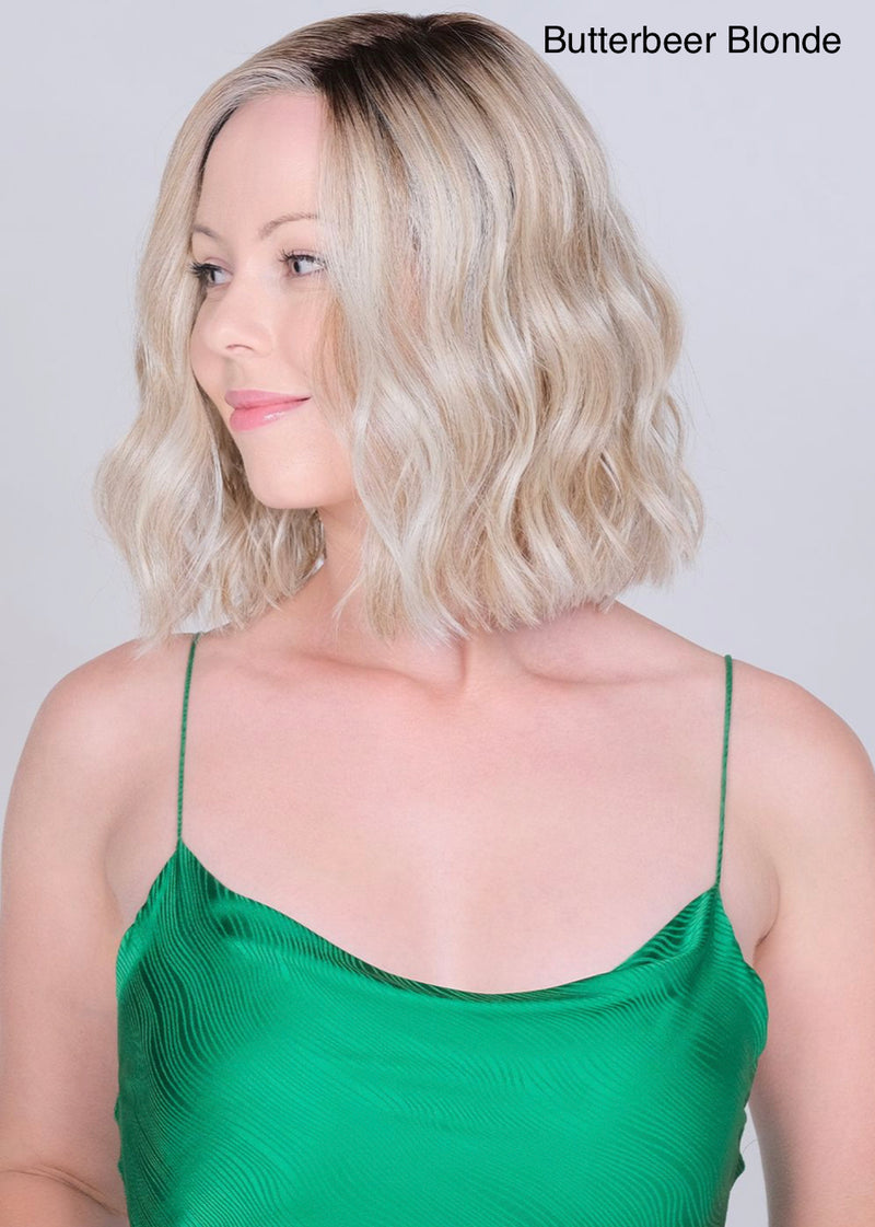 ICED LAVENDER LATTE • 86/20/21R8 ••• natural caramel medium brown roots and seamless blend of lavender pastels lilac & ice