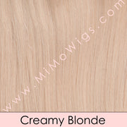 BEACH BLONDE • 140/14 ••• A blend of honey blonde, light blonde, medium blonde, biscuit brown with the highlight of light champagne blonde.