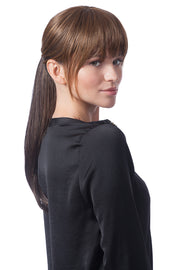 Feathered Fringe by Tressallure • Hair Additions by Tressallure | shop name | Medical Hair Loss & Wig Experts.