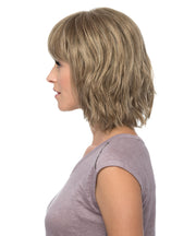 RH12 /26RT4 ••• Light Brown with Chunky Golden Blonde Highlights & Dark Brown Roots