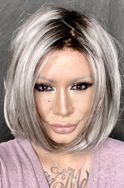 FS24/102s12 • LAGUNA BLONDE | Light Natural Gold Blonde w/ Pale Natural Gold Blonde Bold Highlights & Shaded w/ Light Gold Brown