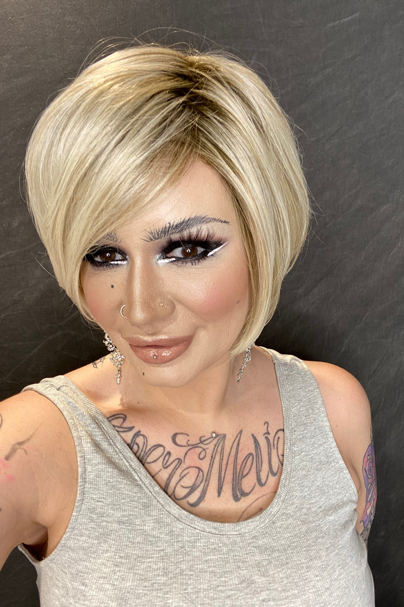 14/26 • NEW YORK CHEESECAKE | Med Natural-Ash Blonde & Med Red-Gold Blonde Blend