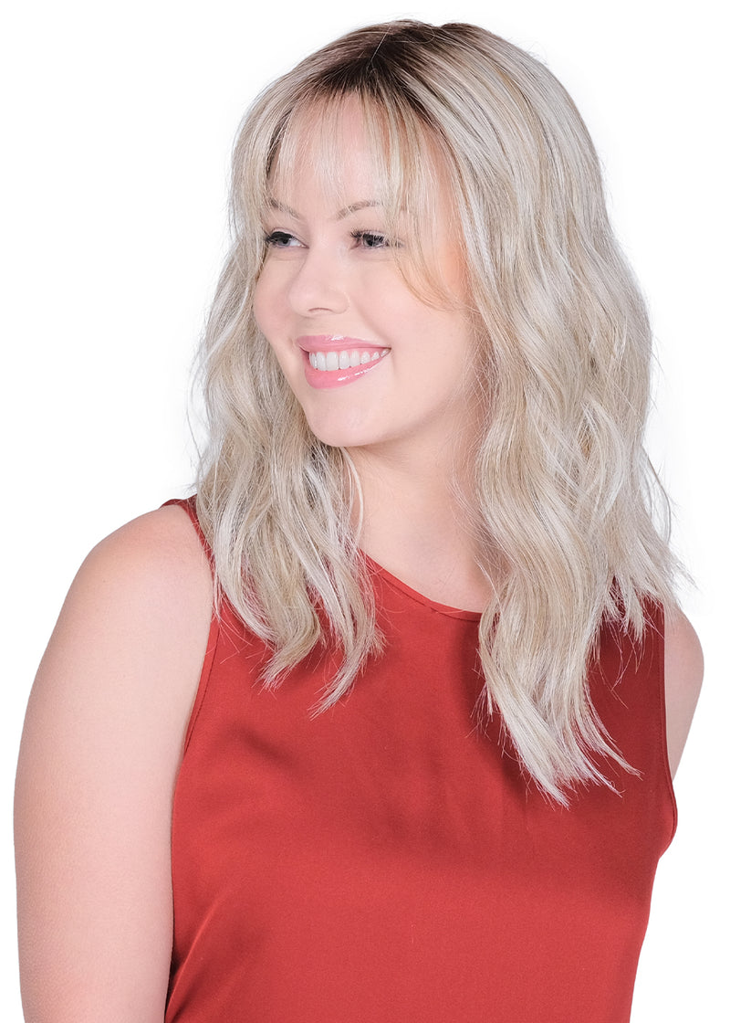 GRAPHITE •••  Charcoal base with cool undertones and a touch of slate and quartz. Medium dark charcoal root.