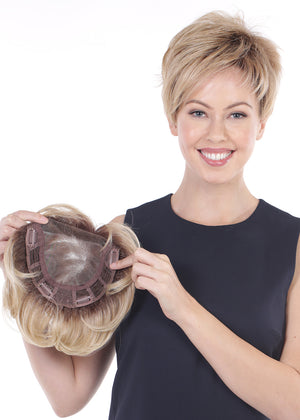 Lace Front Mono Topper Volume 6" by Belle Tress • Topper Collection