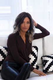 R613BG14 ••• Dark Blonde with Fine Pale Blonde Highlights & Pale Blonde Tipped Ends