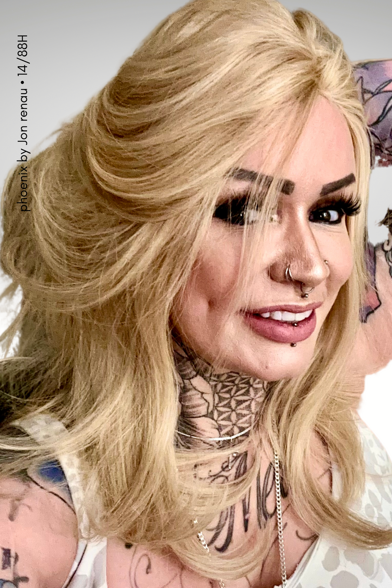 14/88H • VANILLA MACARON | Light Natural Blonde & Light Natural Gold Blonde Blend