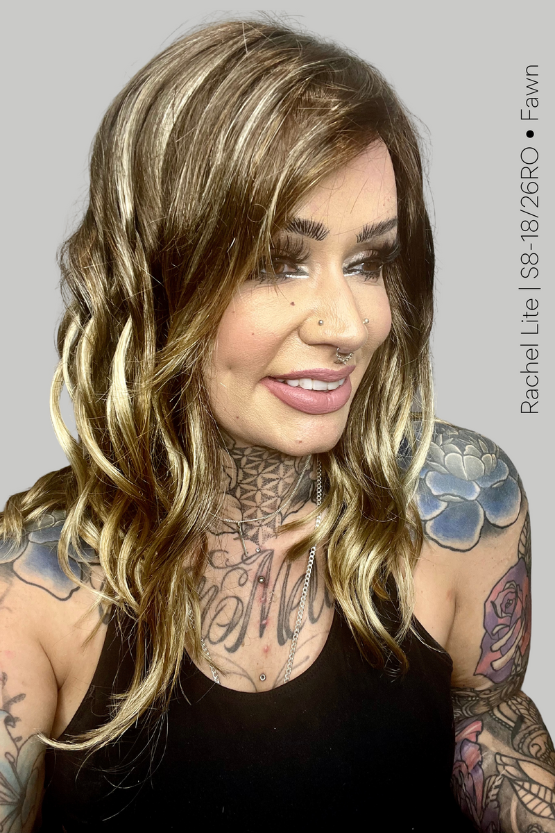 FS6/30/27 • TOFFEE TRUFFLE | Brown & Med Red-Gold w/ Med Red-Gold Blonde Blend w/ Med Red Gold Blonde Bold Highlights