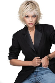 Razor Cut Shag by Tressallure • Look Fabulous Collection | shop name | Medical Hair Loss & Wig Experts.