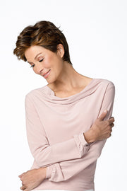 1BRH30 • DARK CHOCOLATE CHERRY GANACHE | Soft Black with 33% Gold-Red Highlig