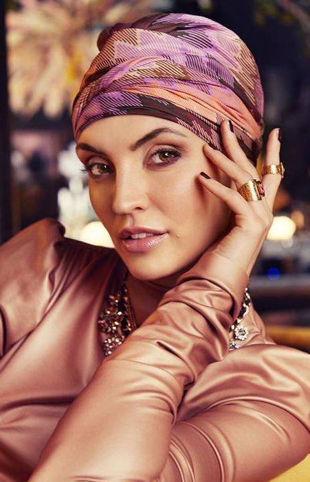 Sapphire Turban Set by House of Christine | AW22 (3026) | Boho Spirit