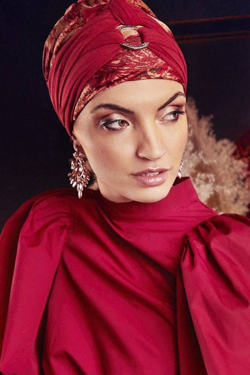 Sienna Turban Set by House of Christine | AW22 (3036) | Boho Spirit
