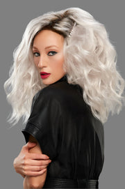 12FS8 • SHADED PRALINE | Light Gold Blonde & Pale Natural Blonde Blend + shaded with Dark Brown