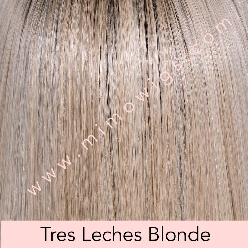 ICED LAVENDER LATTE • 86/20/21R8 ••• natural caramel medium brown roots and seamless blend of lavender pastels lilac & ice