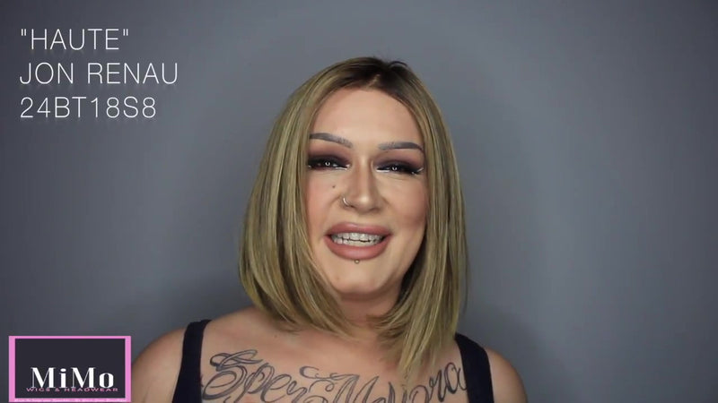 8RH14 • MOUSSE CAKE | Med Brown w/ 33% Med Natural Blonde Highlights