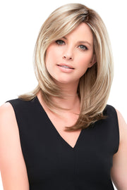 S6-30A27RO • AUTUMN | Rich chestnut brown roots brighten to copper and crisp auburn hue ombré