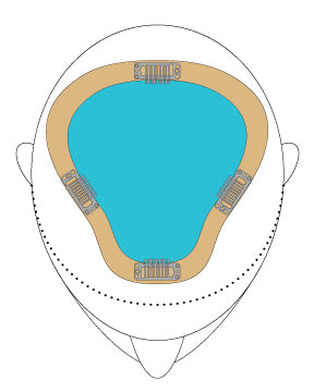6F27 • CARAMEL RIBBON | Brown w/ Light Red-Gold Blonde Highlights & Tips