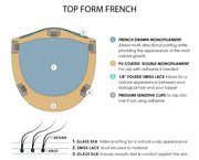 10H24B • ENGLISH TOFFEE | Light Brown with 20% Light Gold Blonde Highlights