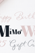 Birthday Gift Card | shop name | Medical Hair Loss & Wig Experts.