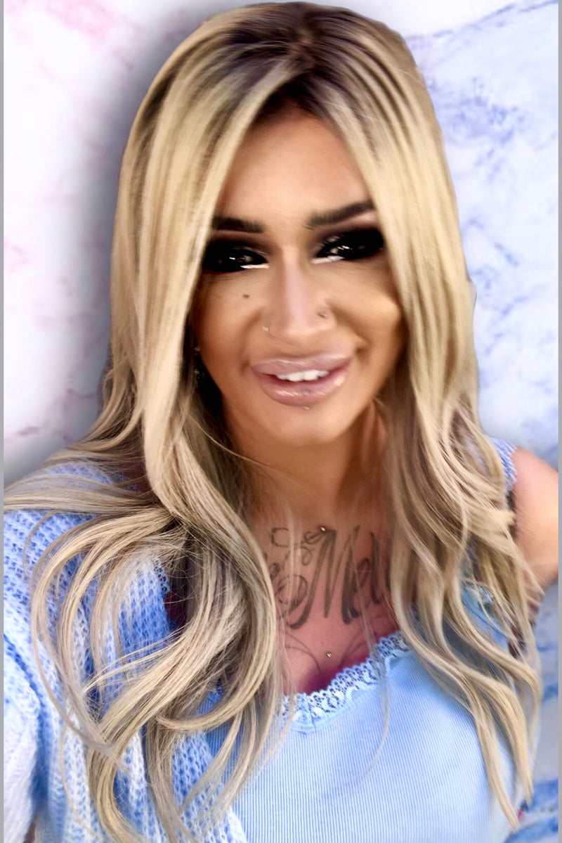 14/88H • VANILLA MACARON | Light Natural Blonde & Light Natural Gold Blonde Blend