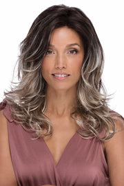 TOFFEE LATTE ••• Light Chestnut Brown Base with Painted Caramel Blonde Highlights