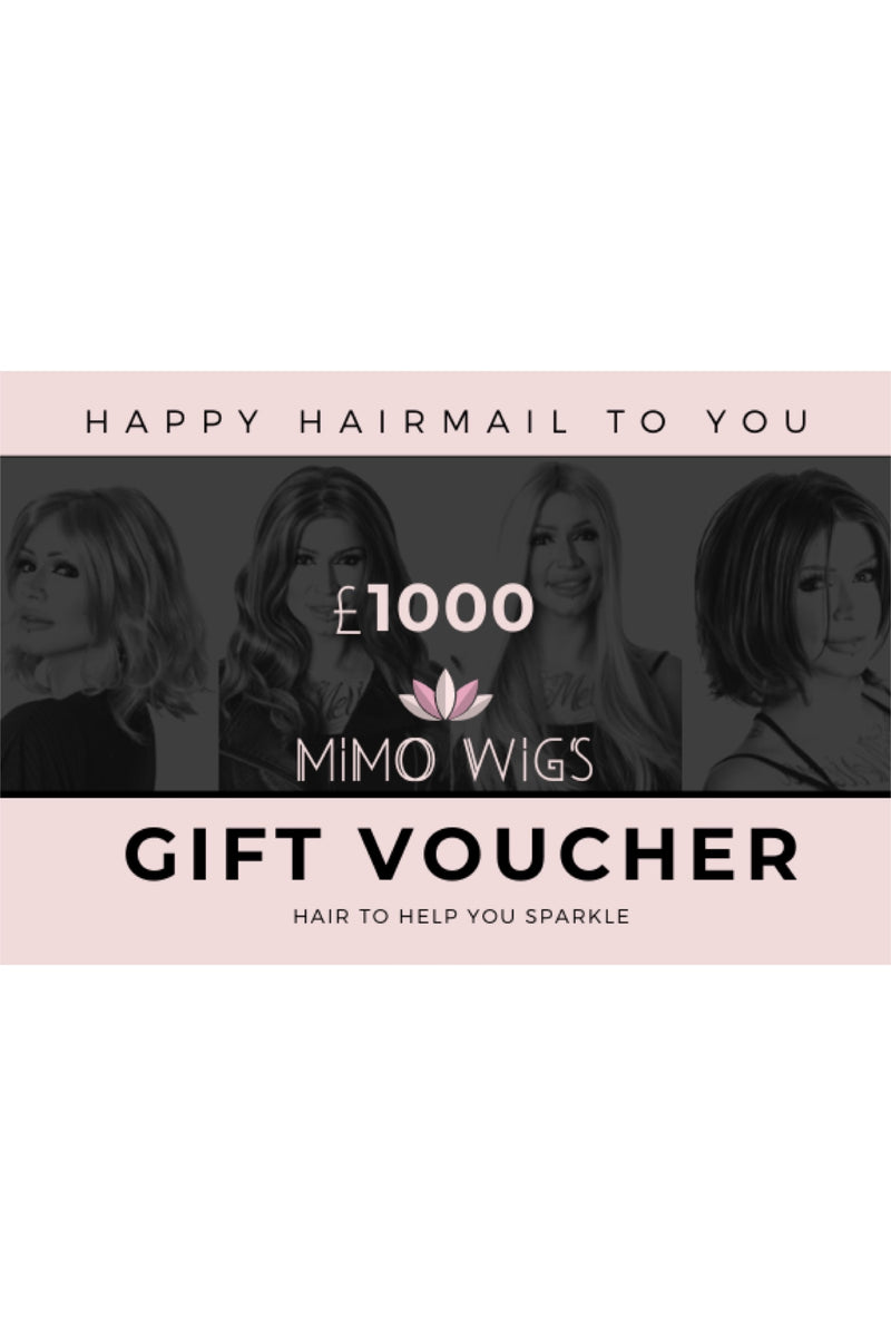 Hair Mail Gift Card | shop name | Medical Hair Loss & Wig Experts.