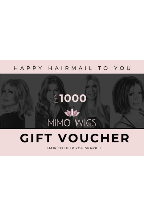 Hair Mail Gift Card | shop name | Medical Hair Loss & Wig Experts.