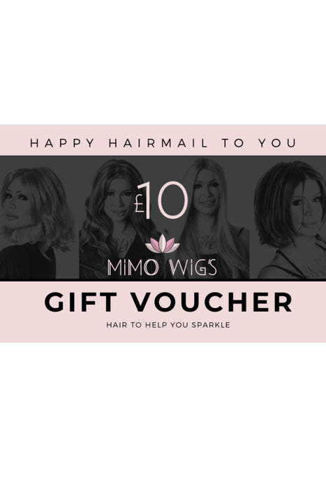 Hair Mail Gift Card | shop name | Medical Hair Loss & Wig Experts.