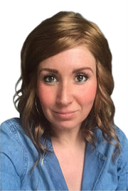 6F27 • CARAMEL RIBBON | Brown w/ Light Red-Gold Blonde Highlights & Tips