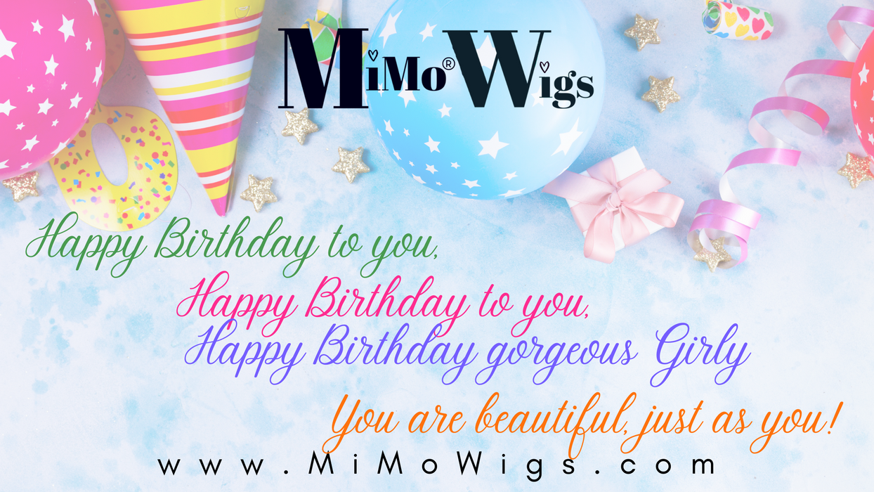 Birthday Gift Card | shop name | Medical Hair Loss & Wig Experts.