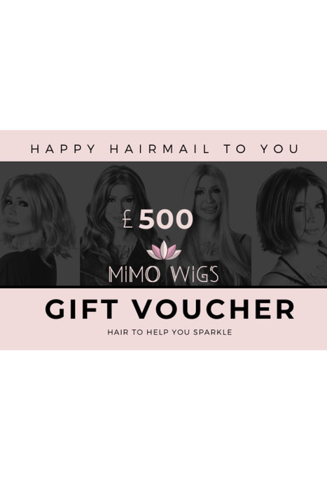 Hair Mail Gift Card | shop name | Medical Hair Loss & Wig Experts.