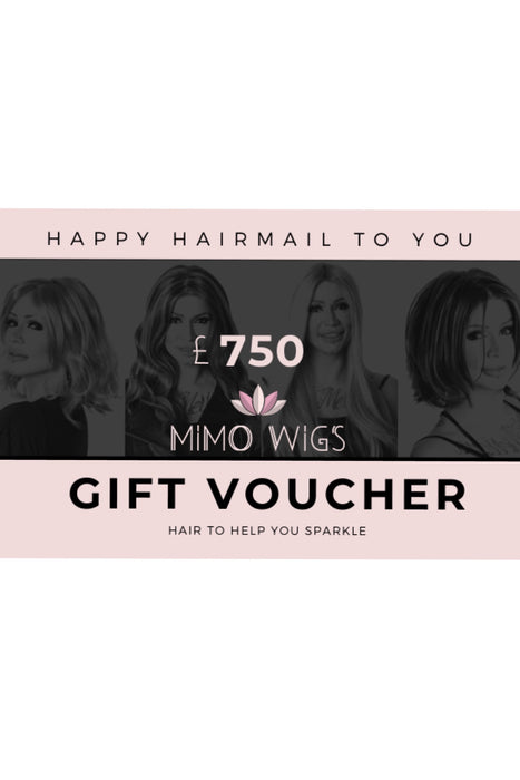 Hair Mail Gift Card | shop name | Medical Hair Loss & Wig Experts.