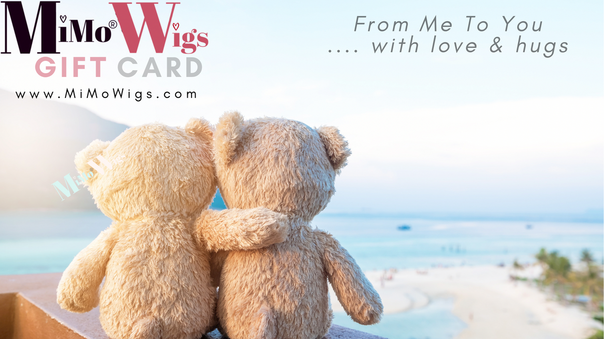 “Hugs “ Gift Card | shop name | Medical Hair Loss & Wig Experts.