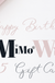 Birthday Gift Card | shop name | Medical Hair Loss & Wig Experts.