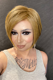 FS26/31 • CARAMEL SYRUP | Med Natural Red Brown w/ Med Red Gold Blonde Bold Highlights