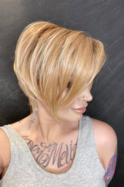 32F  • CHERRY CRÉME | Med Red & Med Red-Gold Blonde Blend w/ Med Red Nape