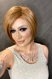 27T613 • MARSHMALLOW | Med Red-Gold Blonde & Pale Natural Gold Blonde with Pale Natural Gold Blonde Tips