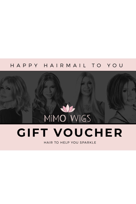 Hair Mail Gift Card | shop name | Medical Hair Loss & Wig Experts.